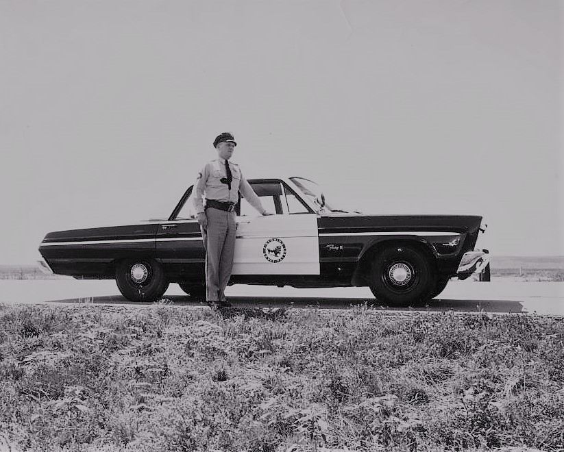 black and white standing by car (2)